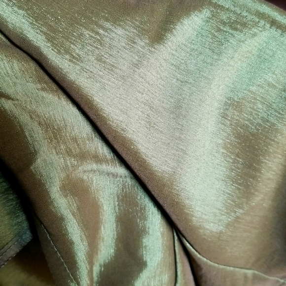 Vintage Green Metallic Shine Jacket - Picture 12 of 14